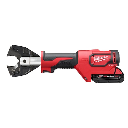 Milwaukee Tool MilwaukeeÂ® M18â„¢ Force Logic Cable Cutter w/ (1) REDLITHIUMâ„¢ CP2.0 Battery Kit 2672-21